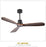 42/52 Inch Nordic Industrial Ceiling Fan Wood Without Light Creative Bedroom Dining Room Wooden Ceiling Fans Free Shipping