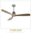 42/52 Inch Nordic Industrial Ceiling Fan Wood Without Light Creative Bedroom Dining Room Wooden Ceiling Fans Free Shipping